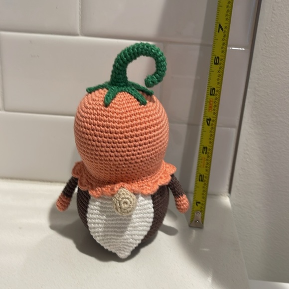 Handcrafted Campanula Bell Flower Gnome Spring Summer Decor Amigurui Crochet - Picture 9 of 9